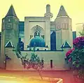 المدخل الخلفي للمسجد