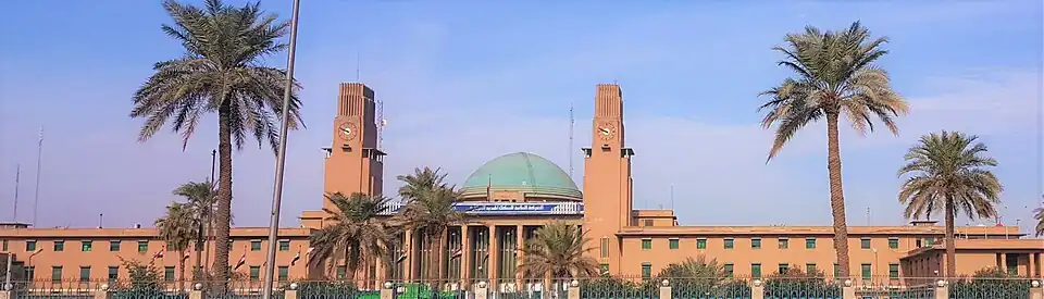 محطة بغداد المركزية في عام 2017.