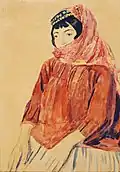 بهروز كانجارلي - امرأة لاجئة