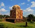 Tombs of Bidar Shahi kings at Barid Shahi Park in بيدار