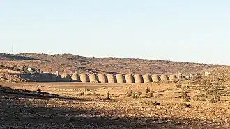 سد المفروش في 2024، بعد الجفاف الذي أصاب المنطقة.