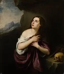 بارتولومه إستبان موريو، the المجدلية التائبة, 1665