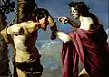 بارتولوميو مانفريدي، أبولو ومارسياس، 1616–20