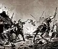 الباشي بوزوق في بلغاريا 1877م.