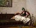 قائد من الباشي بوزوق - رسم لجان ليون جيروم، 1881 م.