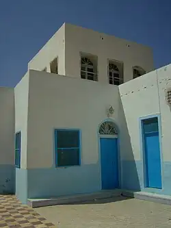 منظر خارجي للكنيس.