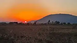 سهل البطوف وقت الغروب