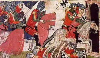 معركة بينيفينتو من نوفا كرونيا لجوفاني فيلاني.