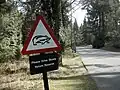 U.K. : badger crossing.