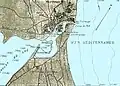 خارطة بنزرت عام 1890