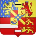 شعار بديل يستخدمه أحياناً فريدريك هندريك فان اورانيه، William II، وويليام الثالث ملك إنجلترا كأمير أوراني تظهر مقاطعة مورس في أعلى الوسط بدلاً من فيراه.