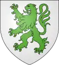 A heraldic lion