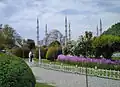 اطلاله علي جامع السلطان أحمد من آيا صوفيا