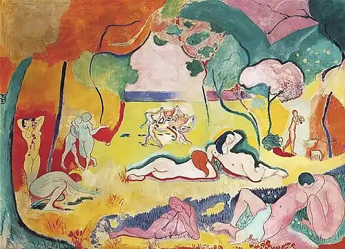هنري ماتيس، Le bonheur de vivre (1906)