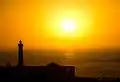 غروب الشمس قرب برج الصراط