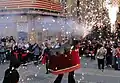 من مناظر الاحتفال في مهرجان القديسة تقلا في طركونة
