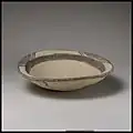 وعاء؛ منتصف الألفية السادسة إلى الخامسة قبل الميلاد؛ سيراميك؛ 6.99 سم؛ تل أبو شهرين؛ متحف المتروبوليتان للفنون