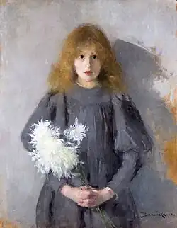 الفتاة مع الأقحوان&nbsp;&nbsp;[لغات أخرى]‏، أولغا بوزنايسكا&nbsp;&nbsp;[لغات أخرى]‏، 1894