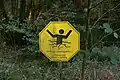 Germany: Life-danger! Underground not sound/sturdy.