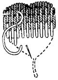 Brick stitch
