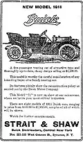 بويك عام 1911 - Syracuse ملصق قياسي 21 كانون ثاني 1911
