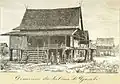 نقش صوري لمقر إقامة السلطان (1893)