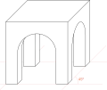 إسقاط مائل (حجرة)