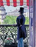 L'homme au balcon -1880رجل في البالكون