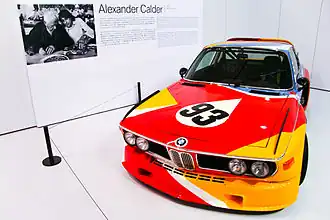 1975 بي إم دبليو إي9 Art Car من ألكسندر كالدر