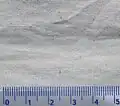قطعة من قماش الكاليكو مستخدمة في حقيبة تسوق.