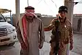آسير من داعش خلال معركة تكريت