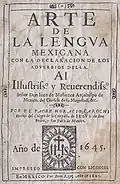 Grammar of Mexican language by Carochi