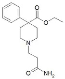 Chemical structure of Carperidine.