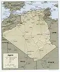 خريطة الجزائر