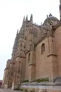 من الجهة الوسطى غربًا.
