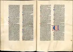 قاموس الكتاب المقدّس في اللغة اللاتينية، وهو من أقدم القواميس المطبوعة في الغرب.