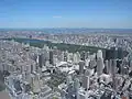 منظر جوي للحديقة