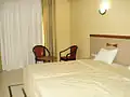 غرفة إحدى اللاعبين