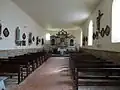 داخل الكنيسة.