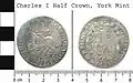 Charles I half-crown