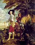 فن إنجليزي, Charles I, أنطوني فان ديك, 1635