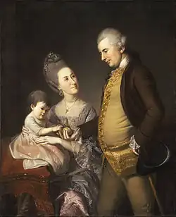 جون وإليزابيث لويد كادوالر(1772)