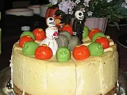 كعكة الجبن الهَلُوِين.