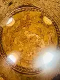 سقف قصر عمرة.