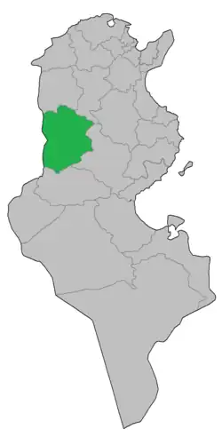 خارطة الدائرة الانتخابية.
