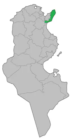 خارطة الدائرة الانتخابية.