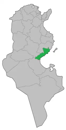 خارطة الدائرة الانتخابية.