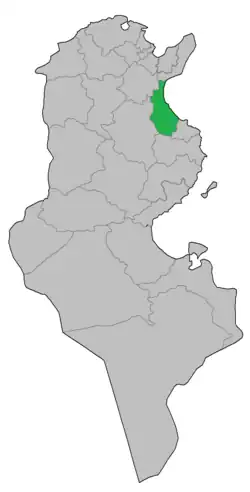خارطة الدائرة الانتخابية.