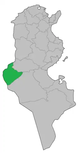 خارطة الدائرة الانتخابية.