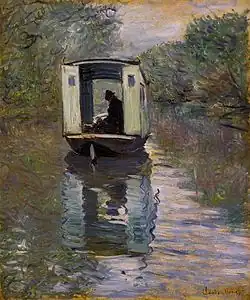 كلود مونيه، مشغل Le Bateau&nbsp;&nbsp;[لغات أخرى]‏ (1876)